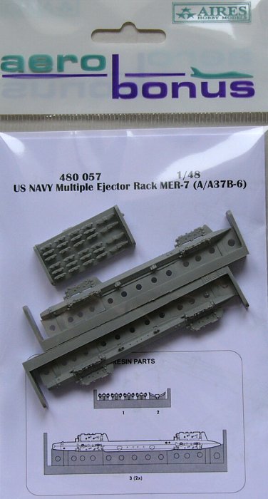 1/48 US NAVY multiple eject.rack MER-7 (A/A37B-6)