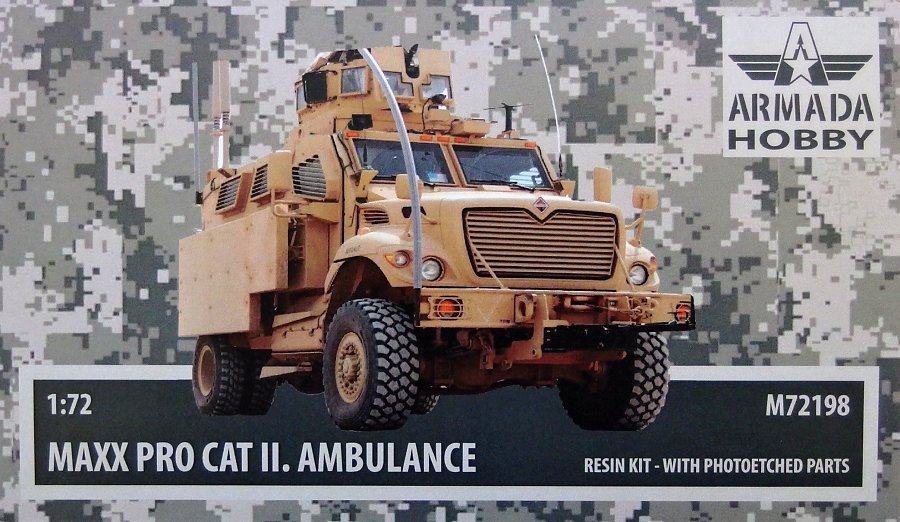 1/72 MAXX PRO Cat II. Ambulance (resin kit & PE)