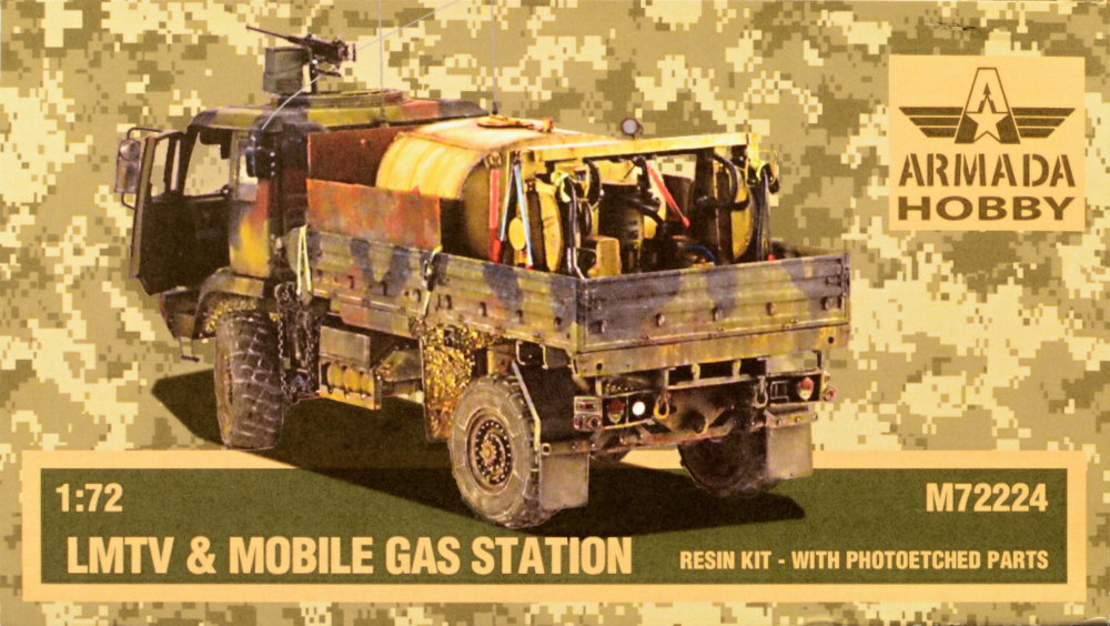 1/72 LMTV & Mobile Gas Station (resin kit & PE)