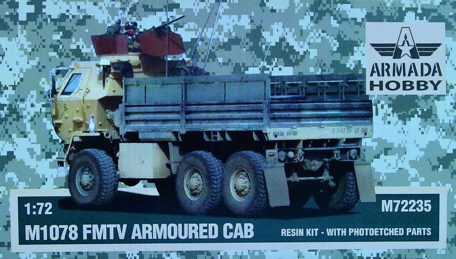 1/72 M1078 FMTV Armoured Cab (resin kit & PE)