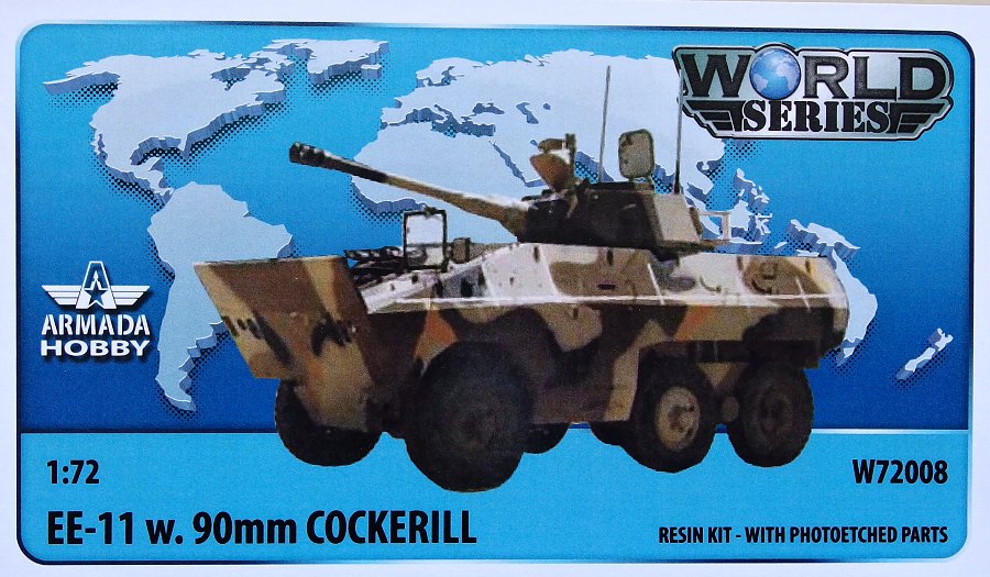 1/72 EE-11 w.90mm COCKERILL (resin kit & PE parts)