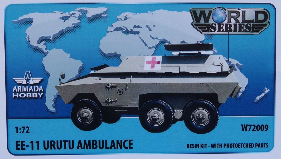 1/72 EE-11 URUTU Ambulance (resin kit & PE parts)