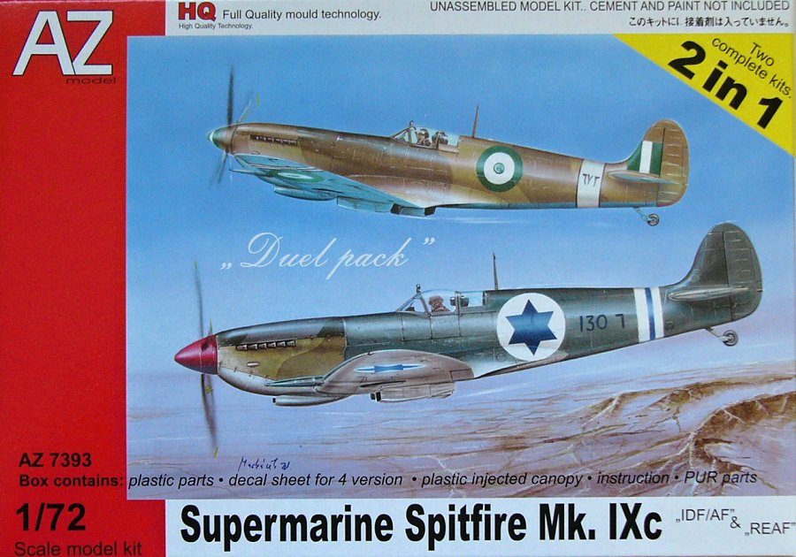 1/72 Superm. Spitfire Mk.IXc DUEL PACK (2-in-1) HQ