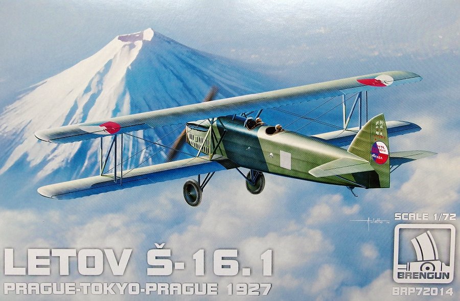 1/72 Letov S-16.1 Prague-Tokyo-Prague