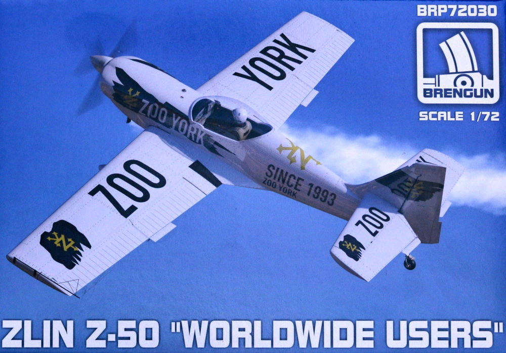 1/72 Zlin Z-50 'Worldwide Users' (plastic kit)