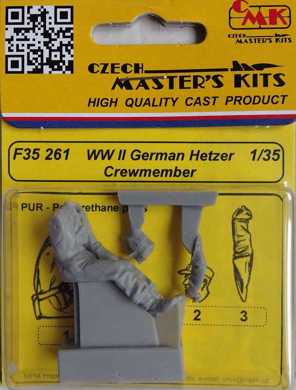 1/35 German Hetzer Crewmember WWII (1 fig.)