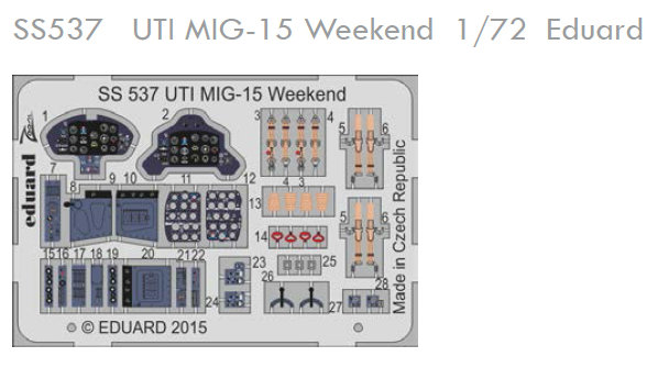 1/72 MIG-15 UTI (EDU Weekend)