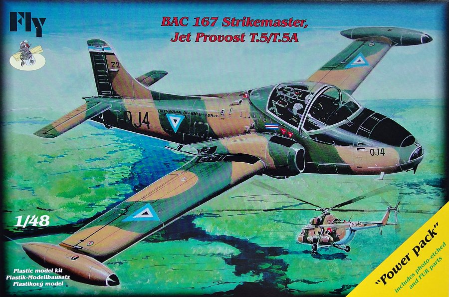 1/48 BAC 167 Strikemaster 'POWER PACK' (5x camo)