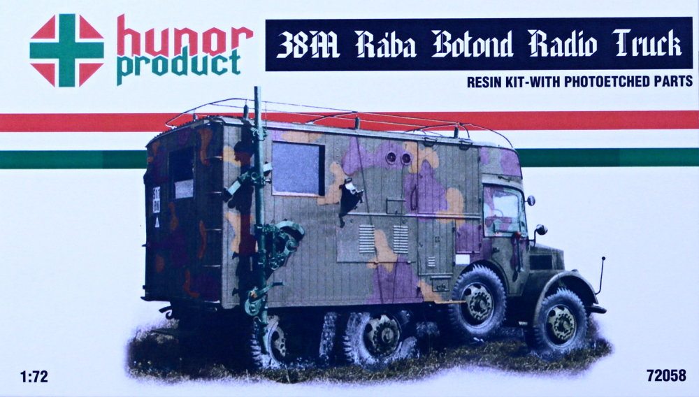 1/72 38M Raba Botond Radio Truck (incl. PE set)