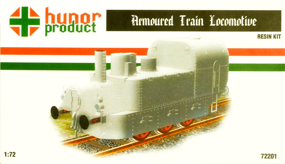 1/72 Armoured Train Locomotive (resin kit)