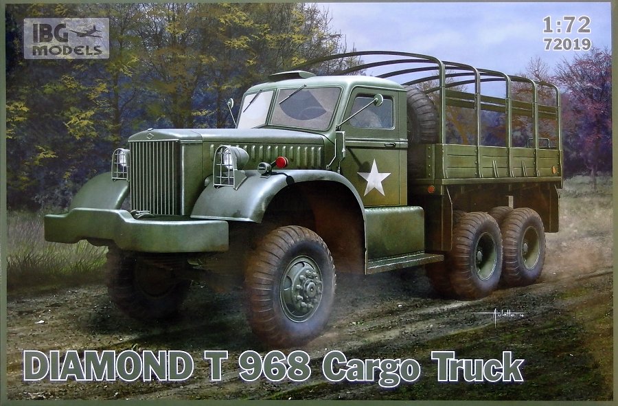 1/72 Diamond T 968 cargo truck