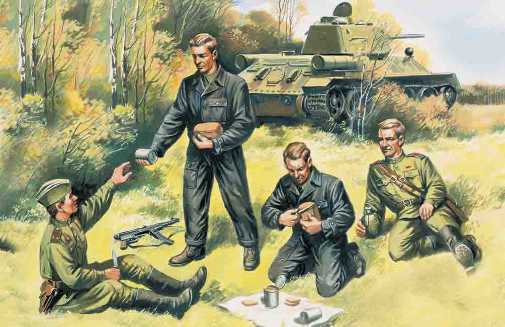 1/35 Soviet Tank Crew (1943-45)