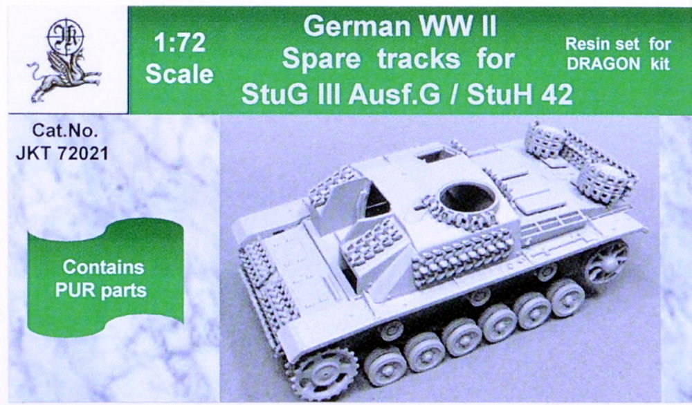 1/72 StuG III Ausf.G / StuH 42 Spare tracks WWII