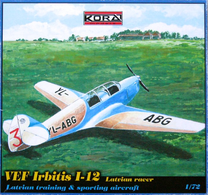 1/72 VEF Irbitis I-12 Latvian racer