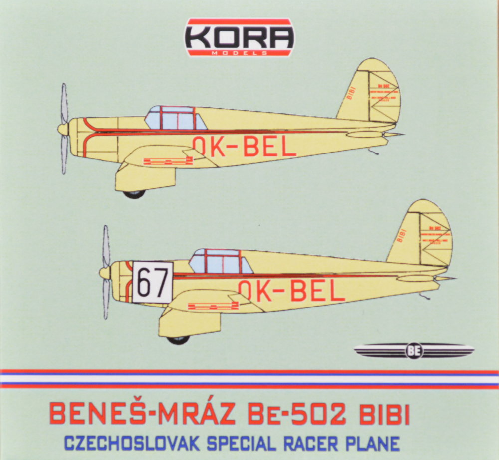 1/72 Be-502 Bibi (Czechoslovak Racer)