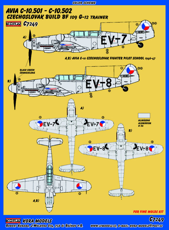 1/72 Avia C-10.501/502 Conv.set (Czechoslovakia)