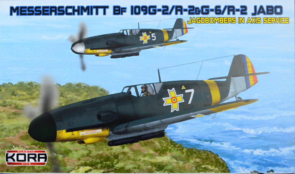 1/72 Bf 109G-2/G-6 R2 JABO (plastic kit&resin set)