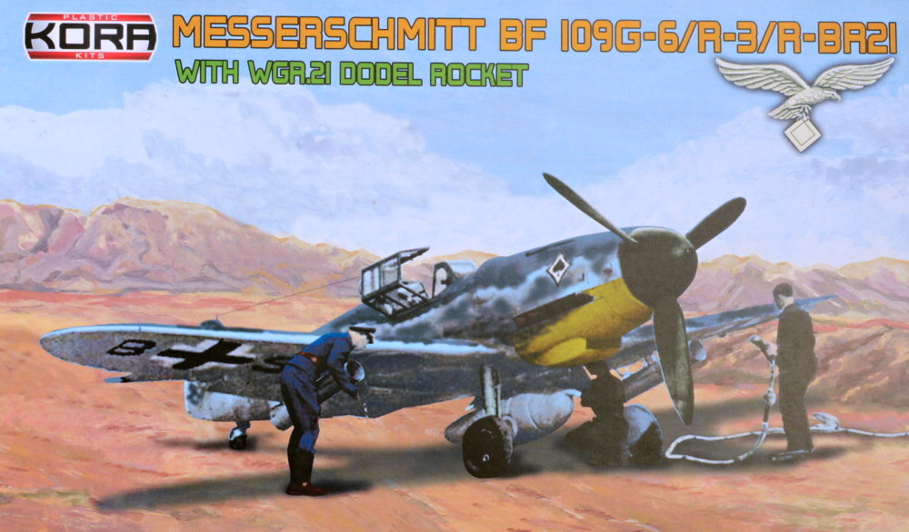 1/72 Bf 109G-6/R-3/R-BR21 w/ WGr.21 Dodel rocket