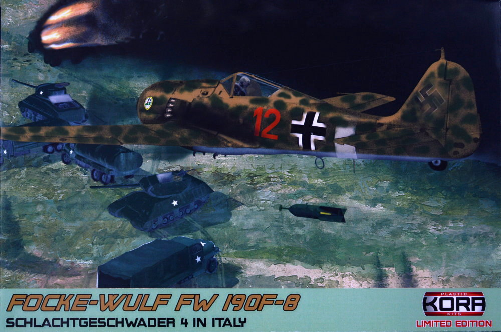 1/72 Focke-Wulf Fw 190F-8 in Italy (5x camo)