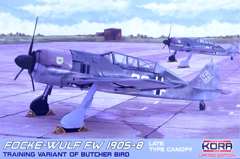 1/72 Fw 190S-8 Late type canopy (5x camo, ex-EDU)