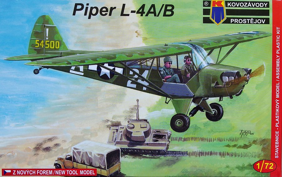 1/72 Piper L-4A/B - US version (3x camo)
