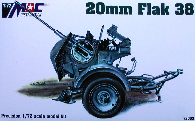 1/72 20mm Flak 38