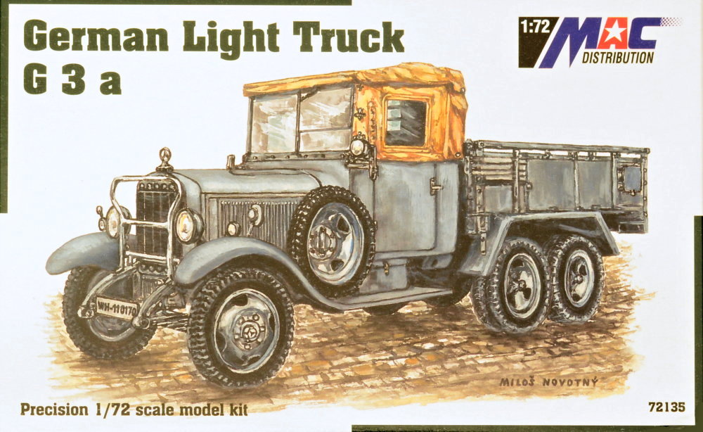 1/72 Mercedes G3a German Light Truck