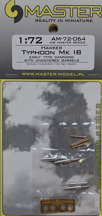 1/72 H.Typhoon Mk IB early cannons w/ uncover.bar.