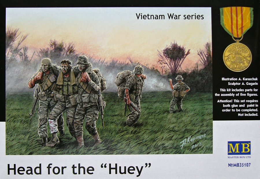 1/35 Head for the 'Huey' (5 figures)