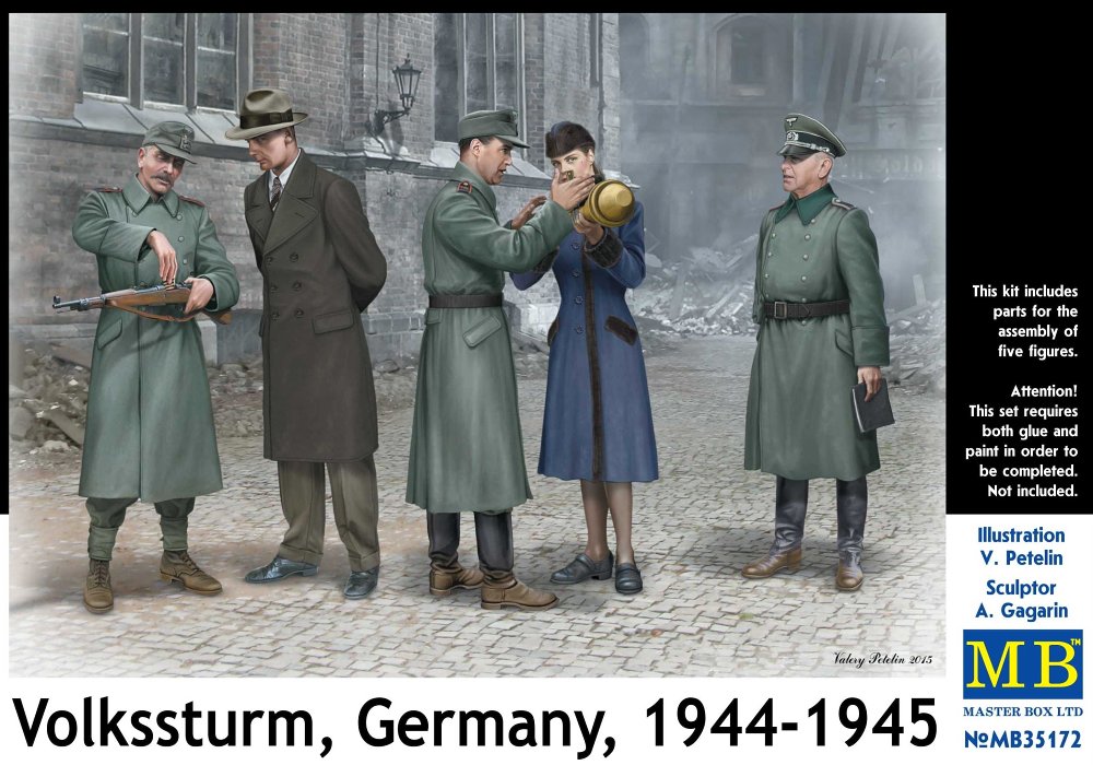 1/35 Volkssturm, Germany 1944-1945 (5 fig.)