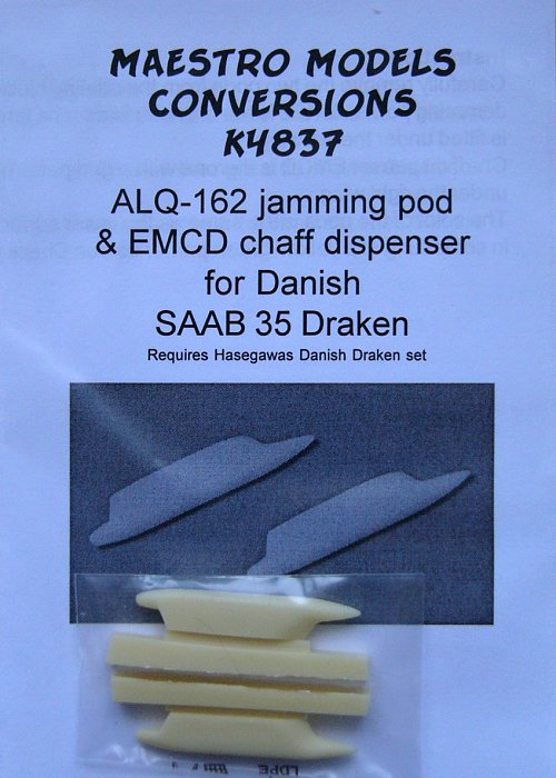 1/48 ALQ-162 jamming pod and EMCD chaff dispenser
