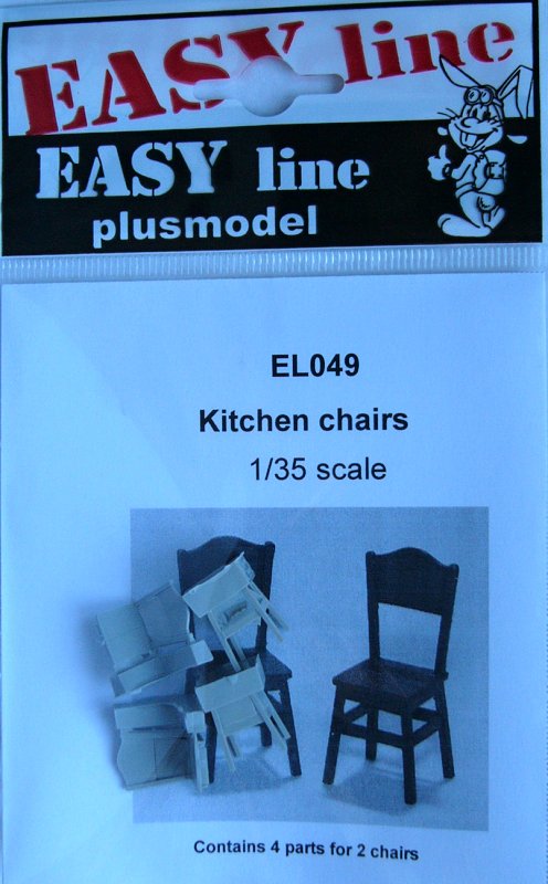 1/35 Kitchen chairs (2 pcs.) EASY LINE