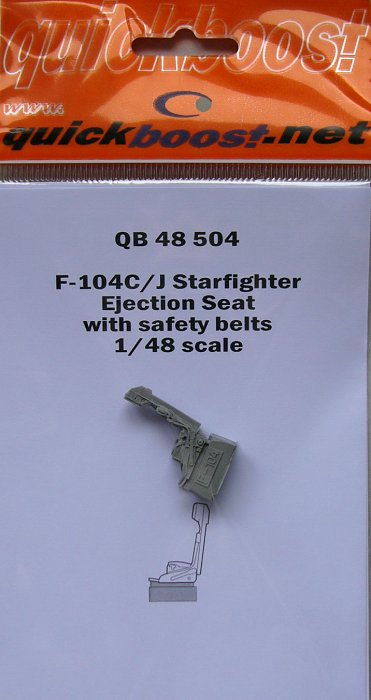 1/48 F-104C/J Startfighter eject.seat w/ saf.belts
