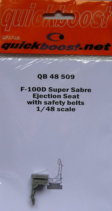 1/48 F-100D Super Sabre ejection seat w/ saf.belts