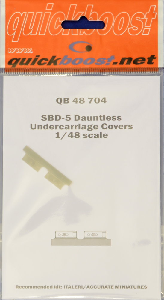 1/48 SBD-5 Dauntless undercarriage covers (ITAL)