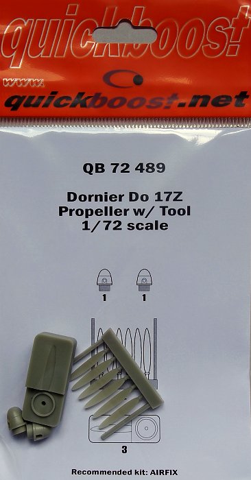 1/72 Dornier Do 17Z propeller w/tool (AIRF)