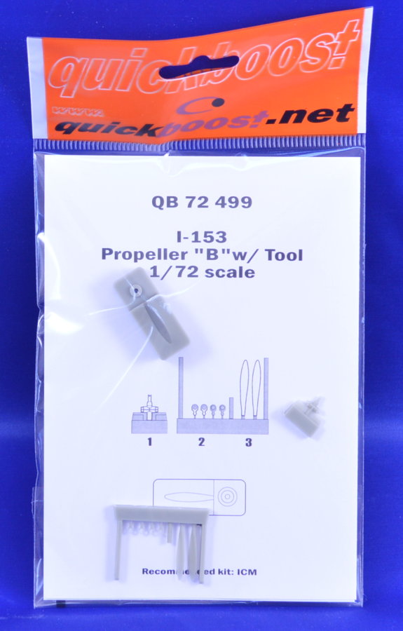 1/72 I-153 propeller 'B' w/tool (ICM)