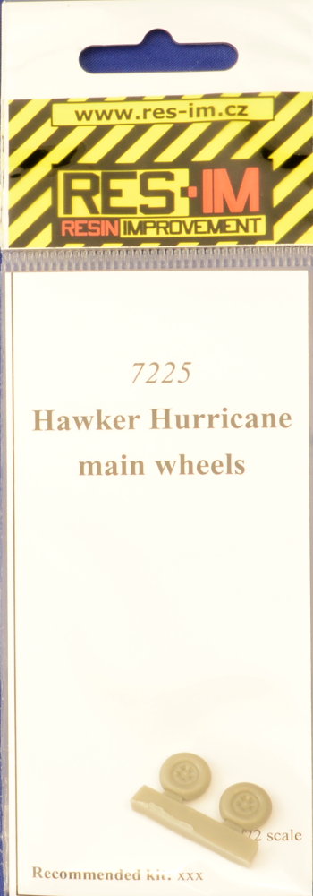 1/72 Hawker Hurricane - main wheels