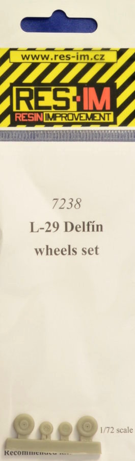 1/72 L-29 Delfin wheel set