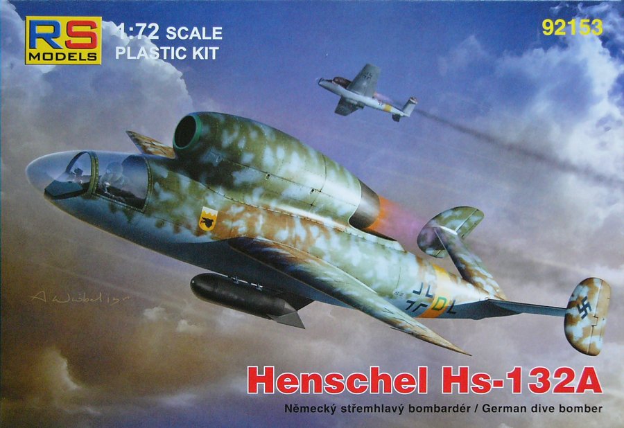 1/72 Henschel Hs 132 BMW (4x camo)