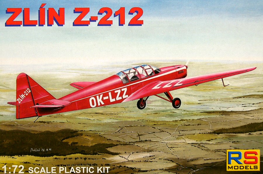 1/72 Zlin-212 (5 decal versions)