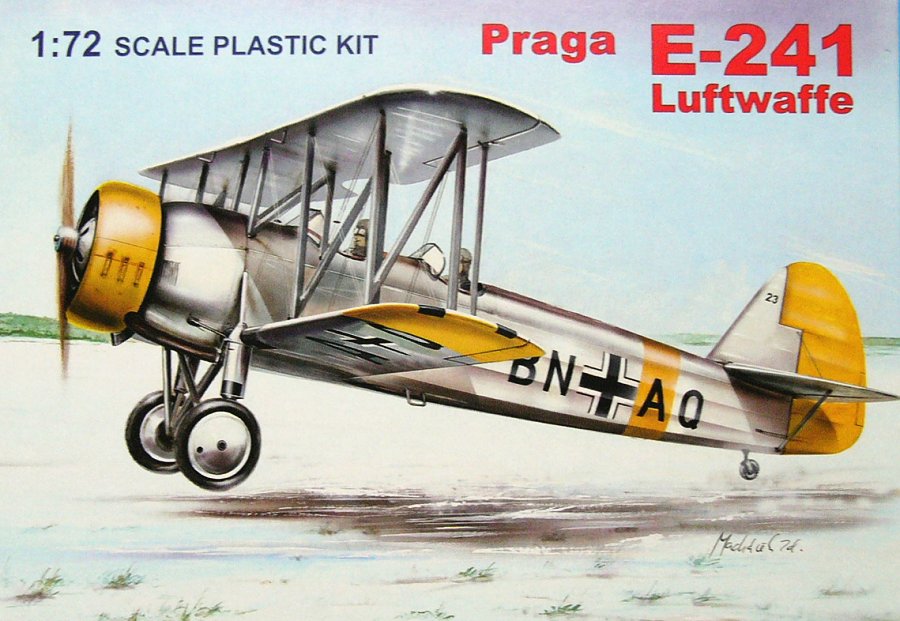 1/72 Praga E-241 Luftwaffe (1939-1942)