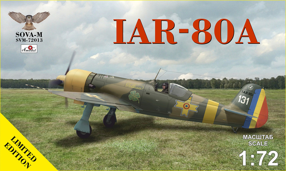 1/72 IAR-80A (2x camo) Limited Edition
