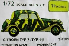 1/72 Citroen Typ 7  RESIN