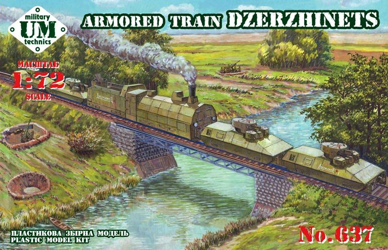 1/72 Armored train 'Dzerzhinets'