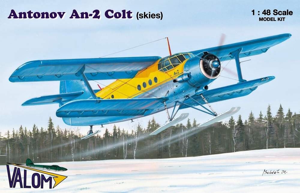 1/48 Antonov An-2 Colt with skies (2x Russia)