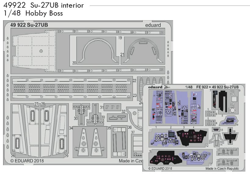 SET Su-27UB interior (HOBBYB)