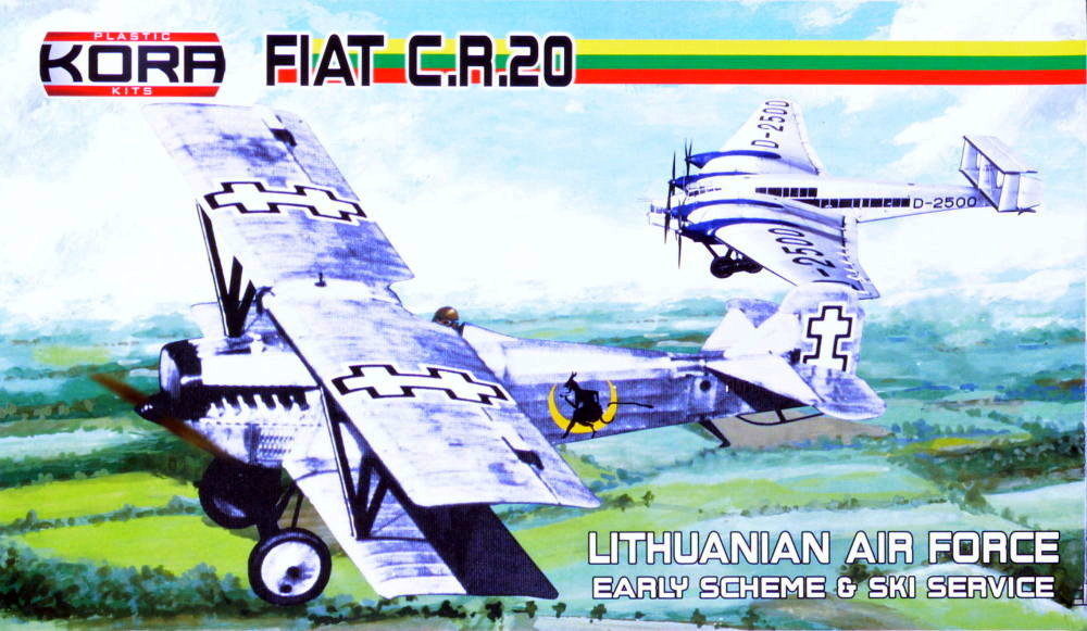 1/72 Fiat C.R.20 Lithuanian AF Early Scheme & Ski