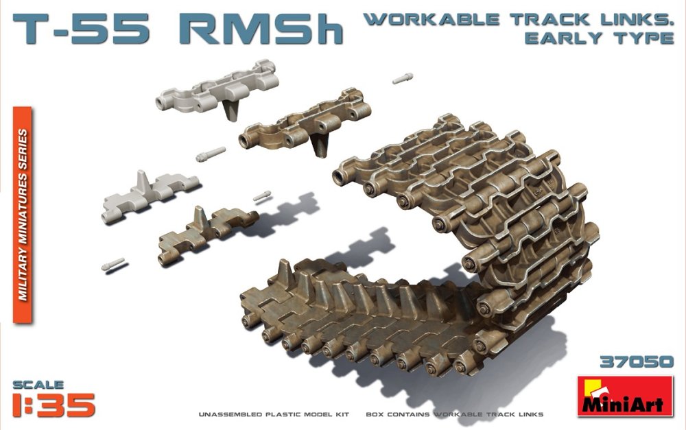1/35 T-55 RMSh Workable Track Links (early)