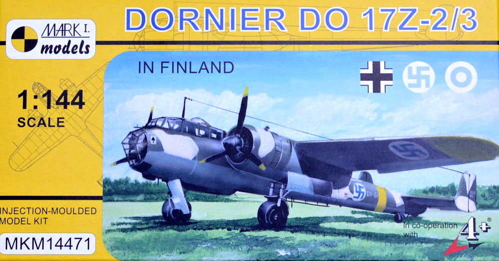 1/144 Dornier Do 17Z-2/3 in Finland (4x camo)